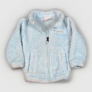 Columbia Fire Side Sherpa Jacket Purple Full Zip Pocket Outdoor Hiking Size 18m